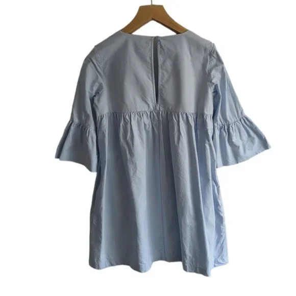 Aritzia Sunday Best Bell-Sleeve V-Neck Babydoll Dress - Picture 5 of 7